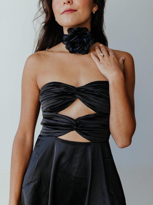 The Mich Mini Dress - Black