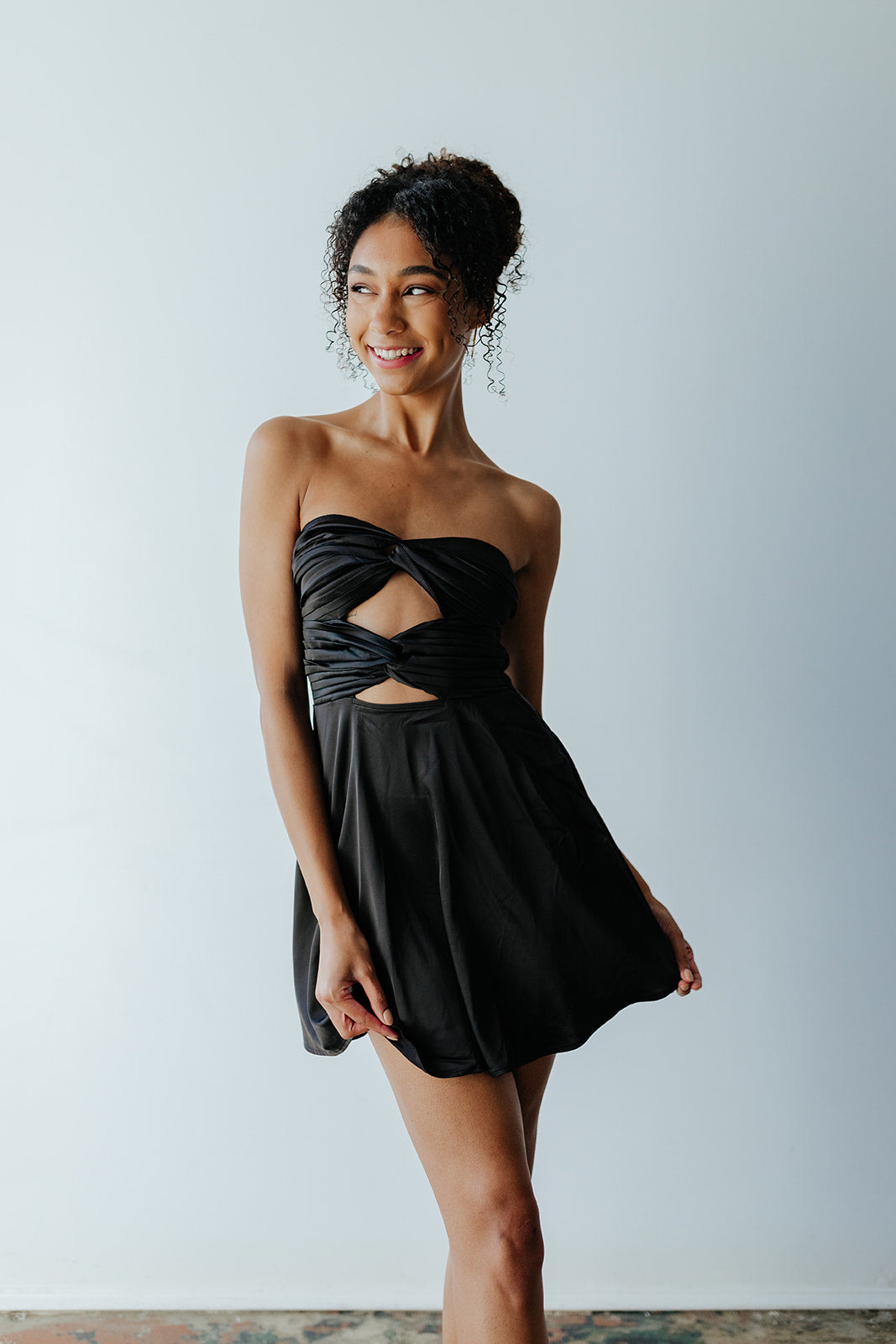 The Mich Mini Dress - Black